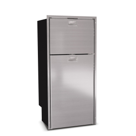 Stainless steel fridge and freezer, DP2600iX OCX2, Vitrifrigo